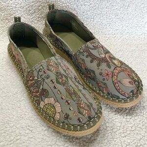 Sakroots Ella Espadrille Slip-On Flat Shoe